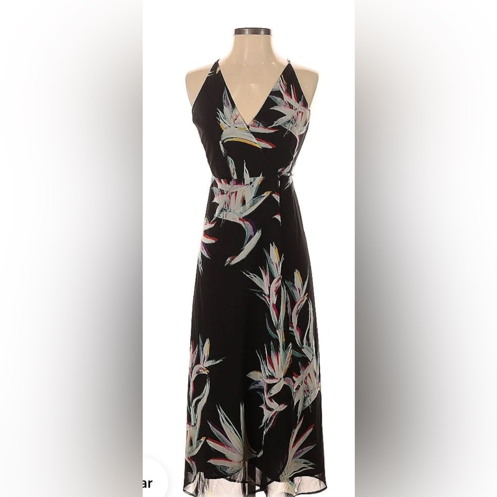 Yumi Kim Black and White Spaghetti Strap Sundress - Medium